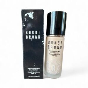 Bobbi Brown Weightless Skin Foundation - Full Size 1oz - C-046 COOL BEIGE - BNIB